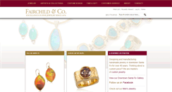 Desktop Screenshot of fairchildjewelry.com