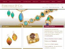 Tablet Screenshot of fairchildjewelry.com